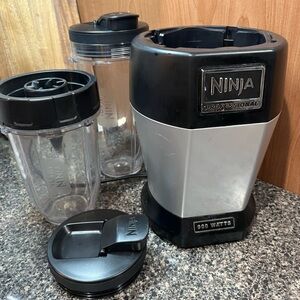 Ninja Professional Silver and Black Blender Set